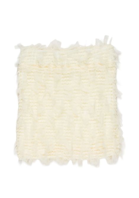 Gonna con ruches Lù-Lù BY MISS GRANT | LL4304LATTE